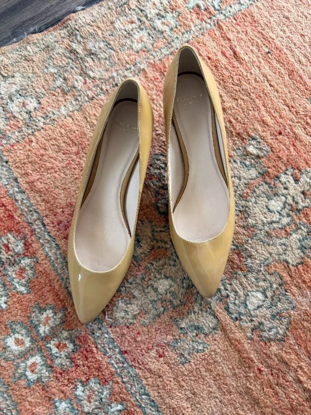 Cole Haan beige heels, Size 8.5